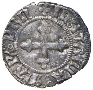 reverse: SAVOIA Amedeo VIII Duca (1416-1440) Quarto di grosso Chiablese I tipo - MIR 142g MI (g 1,58) NC Di qualita  assolutamente inusuale. SPL