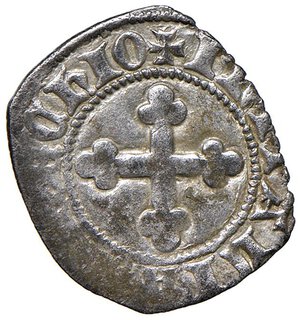 reverse: SAVOIA Amedeo VIII Duca (1416-1440) Quarto di grosso Chiablese I tipo - MIR 142j MI (g 1,31) NC Di qualita  assolutamente inusuale. BB+