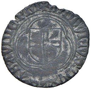 obverse: SAVOIA Ludovico (1440-1465) Doppio bianco - MIR 161 AG (g 2,20) R Porosita  del metallo. qBB