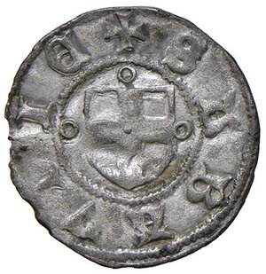 reverse: SAVOIA Ludovico (1440-1465) Forte I tipo - MIR 173b MI (g 0,95) R Buona conservazione per la tipolgia, con argentatura ancora presente. BB-SPL