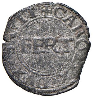 obverse: SAVOIA Carlo II (1504-1553) Quarto I tipo - MIR 407a MI (g 1,05) NC. BB