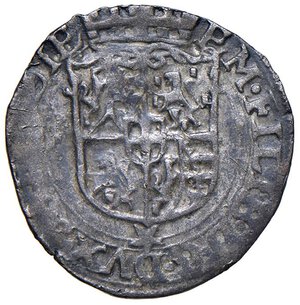 obverse: Emanuele Filiberto (1553-1580) Soldo 1569 - MIR 534ah MI (g 1,88) NC. BB