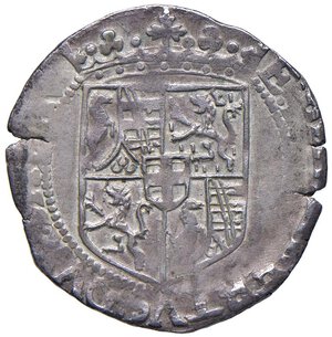 obverse: Emanuele Filiberto (1553-1580) 3 Grossi Nizza (?) (data illeggibile) - cfr. MIR 601 MI (g 3,72). BB