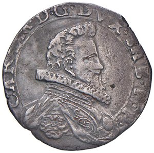 obverse: Carlo Emanuele I (1580-1630) 2 Fiorini 1611 - MIR 645d AG/MI (g 6,12) R. BB-SPL