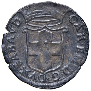 obverse: Carlo Emanuele I (1580-1630) Cavallotto 1787 - MIR 656d MI (g 2,53) R. SPl/qSPL