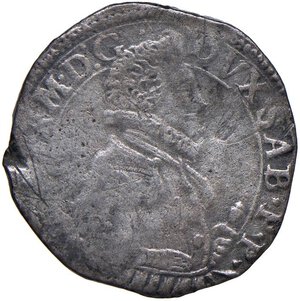 obverse: Carlo Emanuele I (1580-1630) Fiorino 1629 - MIR 653 AG/MI (g 4,27) R. BB