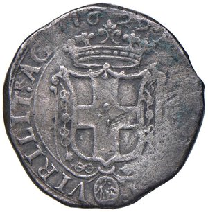 reverse: Carlo Emanuele I (1580-1630) Fiorino 1629 - MIR 653 AG/MI (g 4,27) R. BB