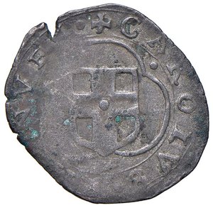 obverse: Carlo Emanuele I (1580-1630) Parpagliola I tipo - MIR 666 MI (g 1,58) NC. MB-BB