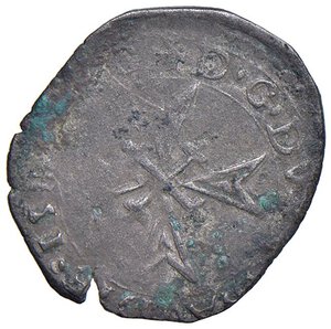 reverse: Carlo Emanuele I (1580-1630) Parpagliola I tipo - MIR 666 MI (g 1,58) NC. MB-BB