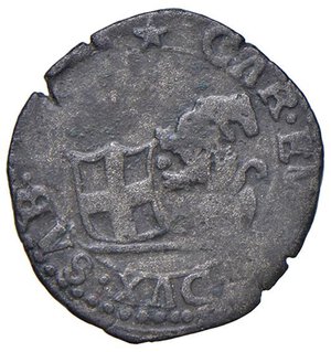 obverse: Carlo Emanuele I (1580-1630) Grosso 1610 - MIR 670f MI (g 1,14) NC. BB