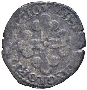 reverse: Carlo Emanuele I (1580-1630) Grosso 1610 - MIR 670f MI (g 1,14) NC. BB