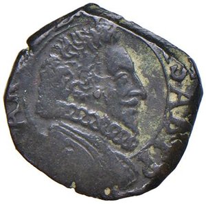 obverse: Carlo Emanuele I (1580-1630) Grossetto III tipo - MIR 673 MI (g 1,51) NC. BB-SPL