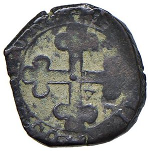 reverse: Carlo Emanuele I (1580-1630) Grossetto III tipo - MIR 673 MI (g 1,51) NC. BB-SPL