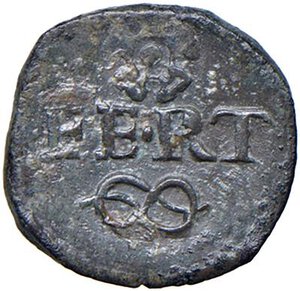 reverse: Carlo Emanuele I (1580-1630) Forte I tipo - MIR 685a MI (g 0,94) RRR. BB