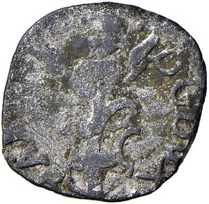 obverse: Carlo Emanuele II (reggenza degli zii, 1639-1642) Mezzo soldo - cfr. MIR 889 MI (g 1,68). BB