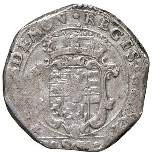 reverse: Carlo Emanuele II (1638-1675) Mezza lira 1641  - MIR 758a AG (g 8,00) NC. BB+