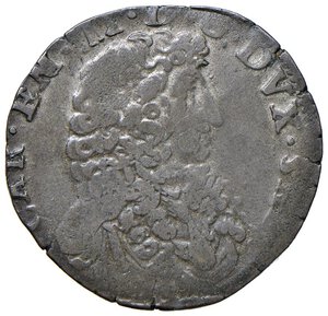 obverse: Carlo Emanuele II (1648-1675) 5 Soldi 1664 - MIR 932 MI (g 4,79) R. MB+