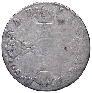 obverse: Vittorio Amedeo II (1680-1713) 15 Soldi 1692 - MIR 866a MI (g 6,42) NC. MB