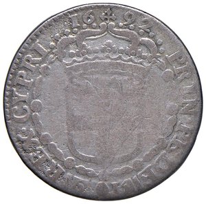 reverse: Vittorio Amedeo II (1680-1713) 15 Soldi 1692 - MIR 866a MI (g 6,42) NC. MB