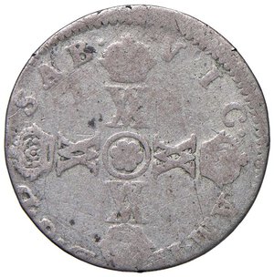 obverse: Vittorio Amedeo II (1680-1713) 15 Soldi 1692 - MIR 866a MI (g 6,57) NC. MB-BB