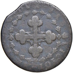 reverse: Vittorio Amedeo II, Duca (1680-1713) 2 1/2 Soldi 1691 - MIR 872a MI (g 3,51) NC. BB