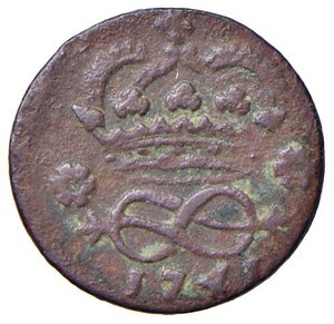 reverse: Carlo Emanuele III (1730-1755) 2 Denari 1741 - Nomisma 79 CU (g 1,61) RRR. BB