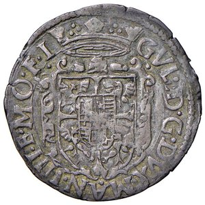 obverse: Casale - Guglielmo Gonzaga (1566-1587) Bianco 1582 - D/ GVL D G DVX MANT III Et MO F I, stemma coronato R/ CRVX CHRISTI SAL NOSTRA 1582, croce ornata - MIR 275/5 ma con MO F I anziché MON FE P al dritto. CNI 73 Mi 3,04 g NC. BB+