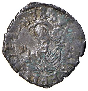 reverse: Casale - Guglielmo Gonzaga (1566-1587) Quarto 1583 - D/ GVL D G DVX MAN III E M I, busto a destra R/ S EVASIVS EPISCOP 1583, busto frontale di S. Evasio - MIR 278/5 ma con E M I anziché E M F I al dritto. CNI 89 Mi 0,87 g. SPL