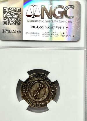 reverse: HAITI. 25 Centimes An XI (1814). IN SLAB NGC - MS 63