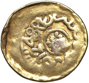 obverse: ESTERE - MAROCCO - Abd al-Rahman II (1822-1859) - Benduqi 1248 (1832) Kr. 150.2  (AU g. 3,26) Da montatura. MB