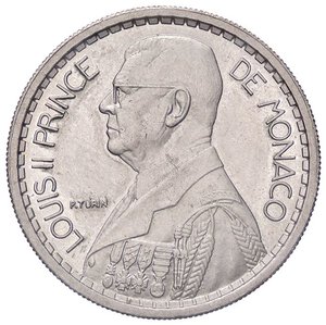 obverse: ESTERE - MONACO - Luigi II (1922-1949) - 10 Franchi 1945 - ESSAI Kr. E18  NI. FDC