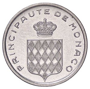 obverse: ESTERE - MONACO - Ranieri III (1949-2005) - Centime 1976 - ESSAI Kr. E68 R NI. FDC