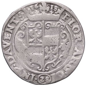 obverse: ESTERE - OLANDA - Province Unite - Deventer (1581-1795) - 28 Stuivers 1618 Kr. 25  (AG g. 19,91). meglio di MB