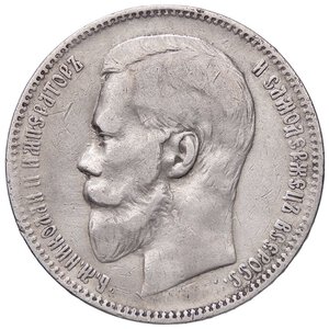 obverse: ESTERE - RUSSIA - Nicola II (1894-1917) - Rublo 1898 Kr. 59.3  AG. BB