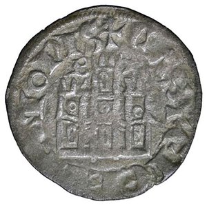 reverse: ESTERE - SPAGNA - CASTIGLIA E LEON - Alfonso XI (1312-1350) - Dinero   (MI g. 0,63). qSPL/BB+