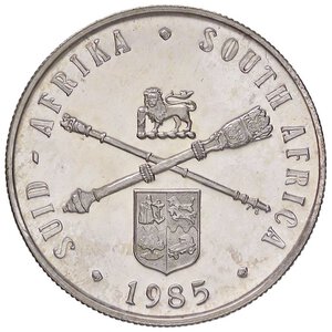 obverse: ESTERE - SUD AFRICA - Repubblica (1960) - Rand 1985 Kr. 116  AG. FS