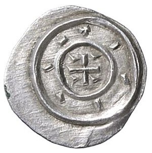 reverse: ESTERE - UNGHERIA - Bela II (1110-1141) - Denaro   (AG g. 0,37). SPL