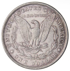 reverse: ESTERE - U.S.A.  - Dollaro 1883 O - Morgan Kr. 110  AG. qFDC/FDC