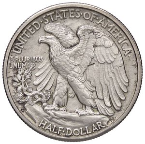 obverse: ESTERE - U.S.A.  - Mezzo dollaro 1947 Kr. 142  AG. qFDC