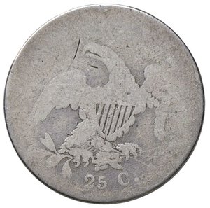 reverse: ESTERE - U.S.A.  - 25 Cents 1832  R AG. B