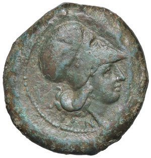 obverse: GRECHE - SICILIA - Aitna  - AE 25 Mont. 3759; S. Ans. 1301  (AE g. 13,54). BB