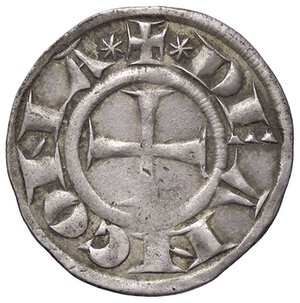 obverse: ZECCHE ITALIANE - ANCONA - Repubblica (Sec. XIII-XIV) - Grosso agontano CNI 19/25; Biaggi 34  (AG g. 2,38). BB