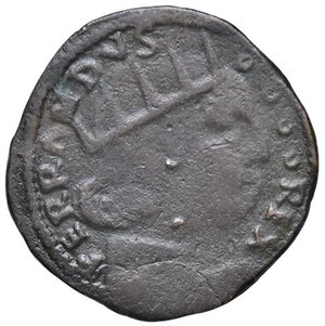 obverse: ZECCHE ITALIANE - L AQUILA - Ferdinando I d’Aragona (1458-1494) - Cavallo MIR 95  (CU g. 1,72). qBB