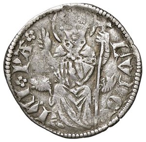 reverse: ZECCHE ITALIANE - AQUILEIA - Ludovico I della Torre (1359-1365) - Denaro Ber. 55; MIR 46 R (AG g. 0,83). qBB