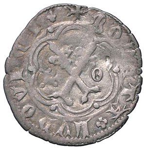 reverse: ZECCHE ITALIANE - AQUILEIA - Ludovico I della Torre (1359-1365) - Denaro Biaggi 180; MIR 47 R (AG g. 0,75). MB