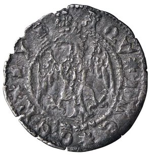 reverse: ZECCHE ITALIANE - AQUILEIA - Antonio II Panciera (1402-1411) - Denaro Biaggi 191; MIR 58  (AG g. 0,6). BB