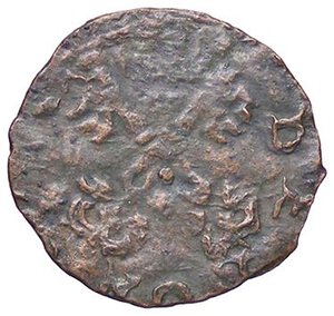 obverse: ZECCHE ITALIANE - BOLOGNA - Anonime dei Pontefici (1360-1450) - Quattrino  R (MI g. 0,45). qBB