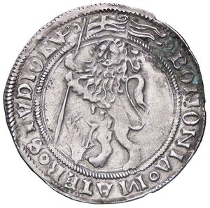 obverse: ZECCHE ITALIANE - BOLOGNA - Anonime dei Bentivoglio (1446-1506) - Grossone CNI 26/53; MIR 24 NC (AG g. 3,29) Punti di ossidazione. bel BB