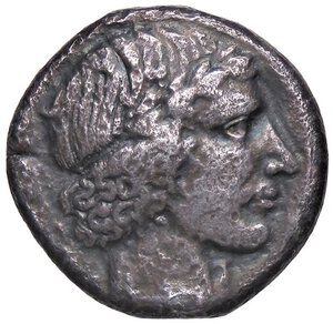 obverse: GRECHE - SICILIA - Leontini  - Tetradracma S. Ans. 251  (AG g. 15,74). meglio di MB