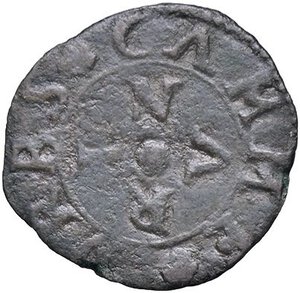 obverse: ZECCHE ITALIANE - CAMERINO - Repubblica, autonome (Sec. XIII) - Quattrino Biaggi 524  (CU g. 0,6). qBB/BB